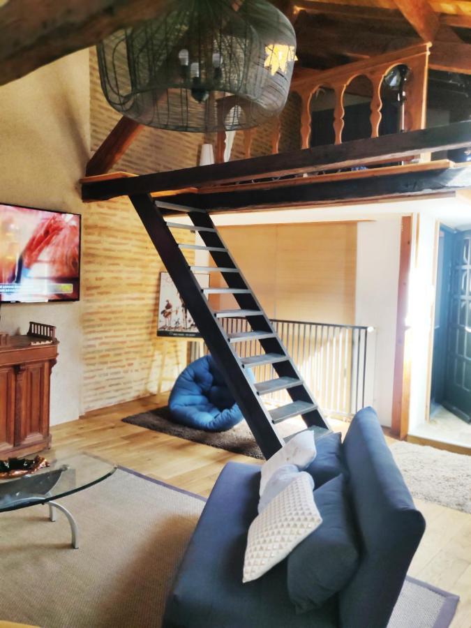 Chez Fanny - Le Loft - Centre Historique Cahors Cathedrale Apartment Bagian luar foto