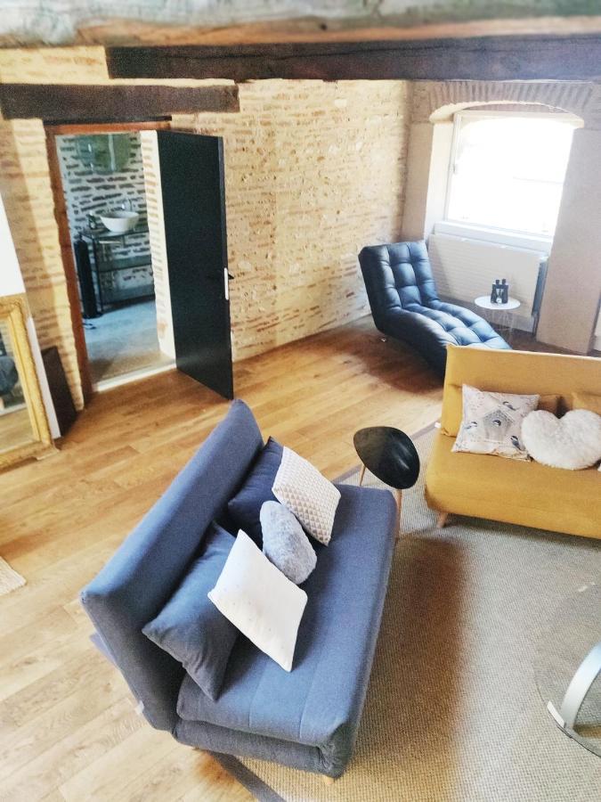 Chez Fanny - Le Loft - Centre Historique Cahors Cathedrale Apartment Bagian luar foto